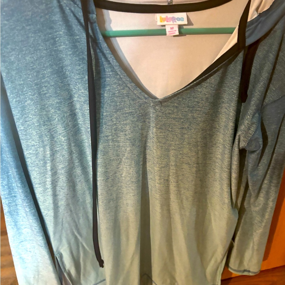 Worn ONE time, perfect condition, LuLaRoe Amber style sweatshirt